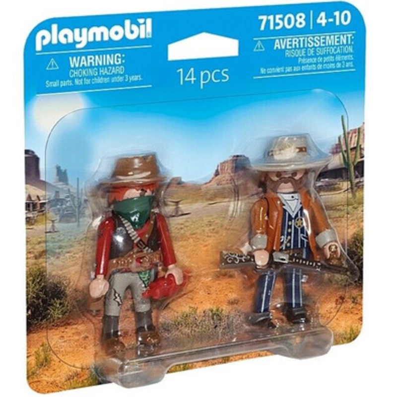 Playmobil City Action – DuoPack – Bandit and Sheriff 71508
