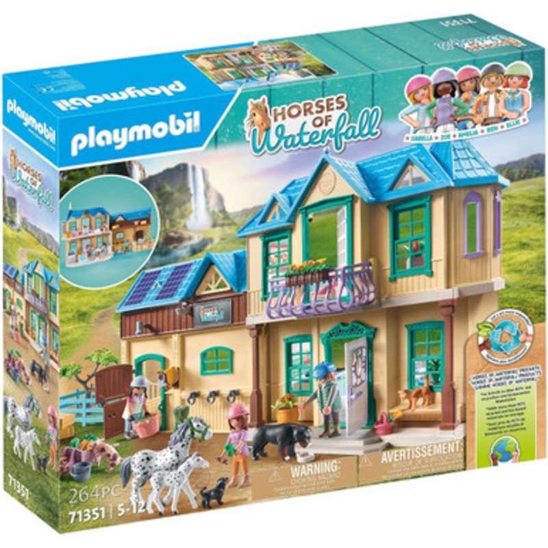 Playmobil – Horses of Waterfall – Waterfall Ranch 71351