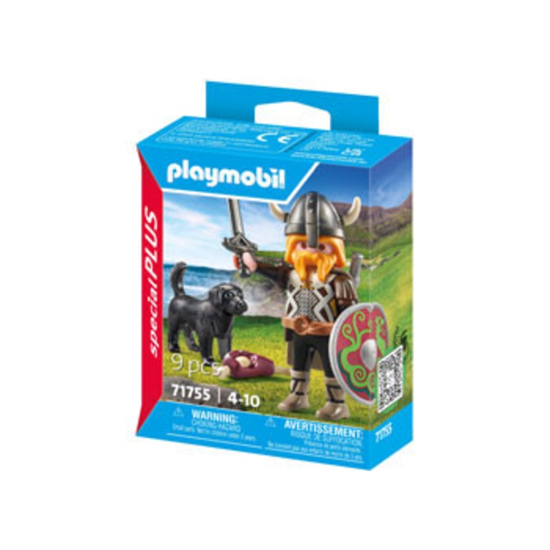 Playmobil – Special Plus – Viking with Guard Dog 71755