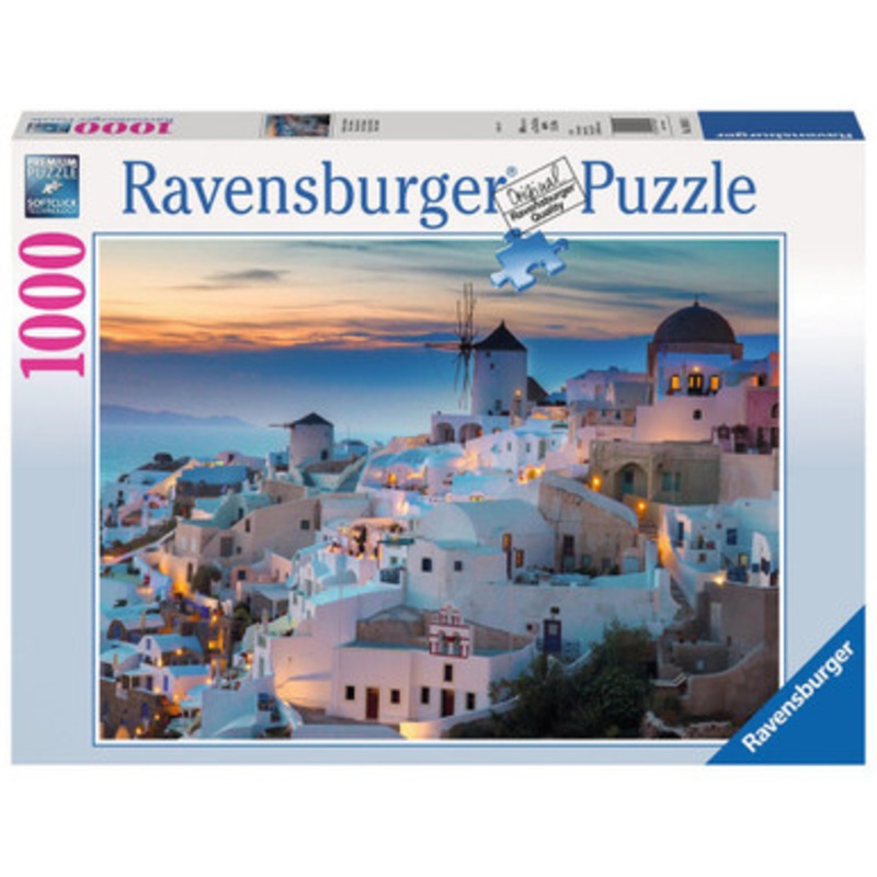 Ravensburger 1000pc – Evening In Santorini Puzzle