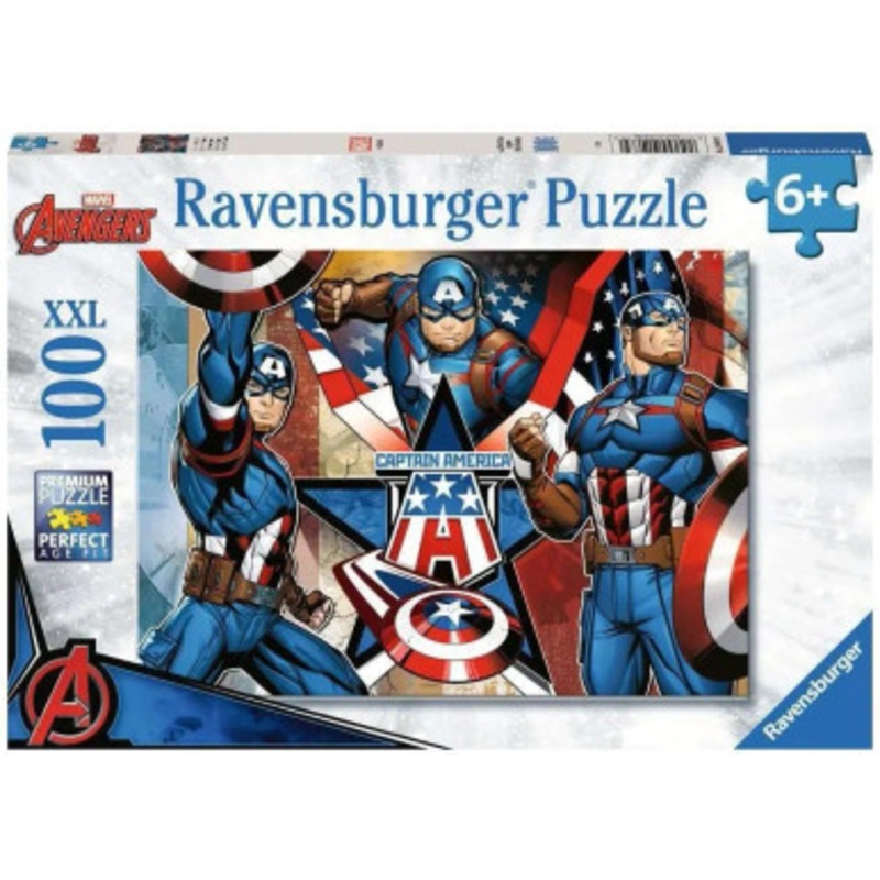 Ravensburger 100pc – Marvel Captain America 100p