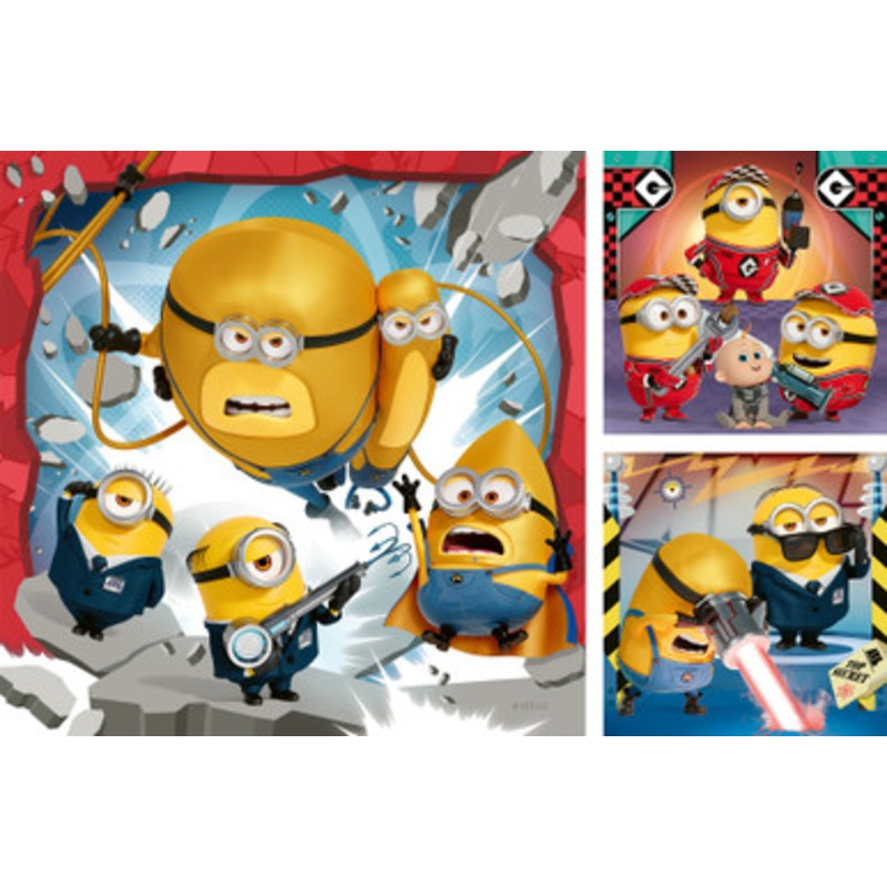 Ravensburger 3x49pc- Despicable Me 4 Puzzle
