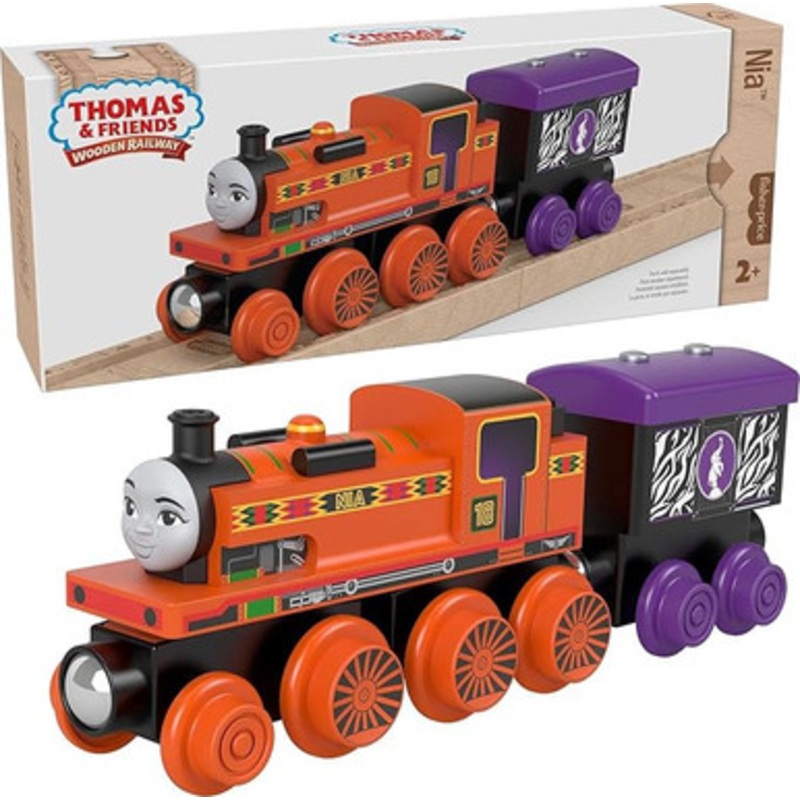 Thomas & Friends Wooden Railway – Nia Engine and Coal-Car