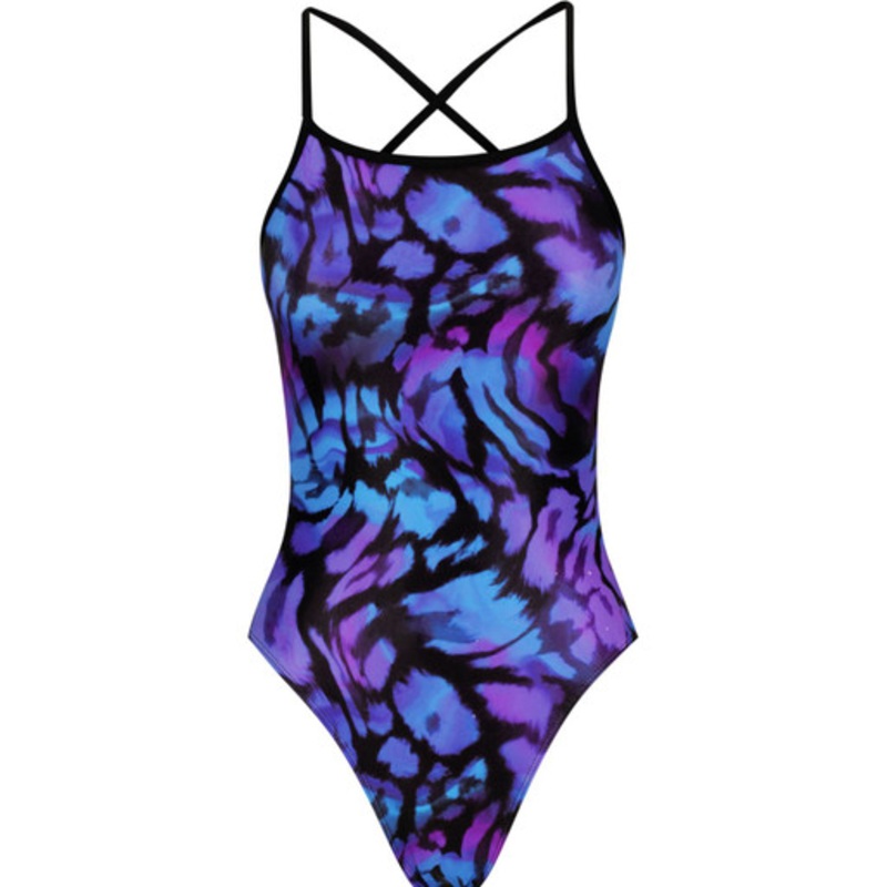 Amanzi – Girls Tie Back One Piece Swimmers – Hazey