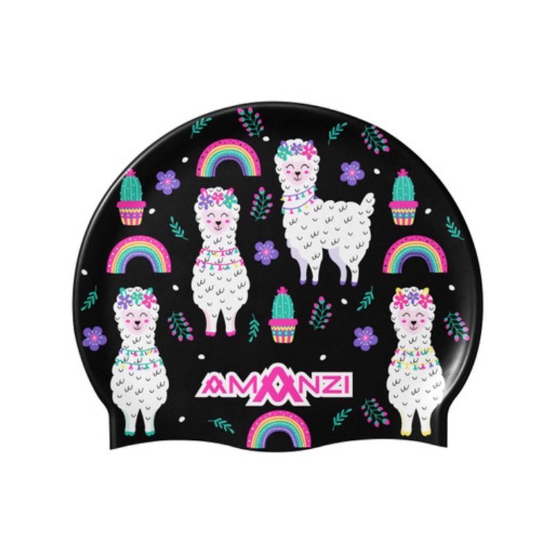 Amanzi – Ooh La Llamas Swim Cap