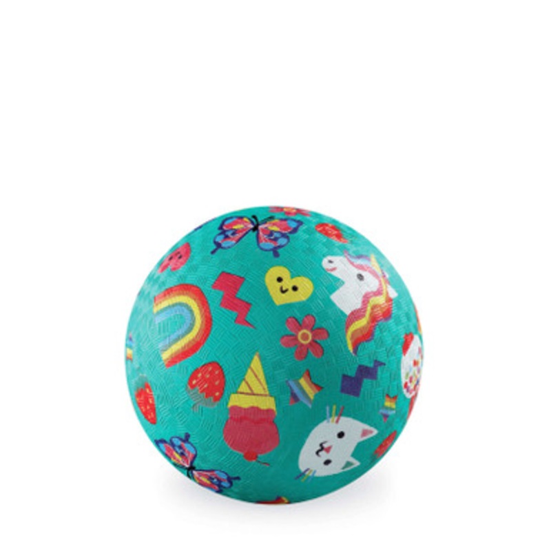 Crocodile Creek 5 Inch Playground Ball – Smiley