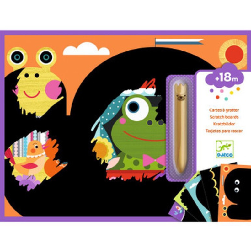 Djeco – It is Fun to Discover Scratch Cards