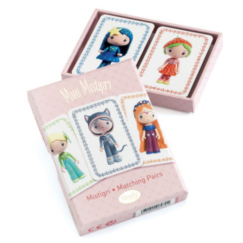 Djeco – Mini Mistigri Tinyly Memory Card Game