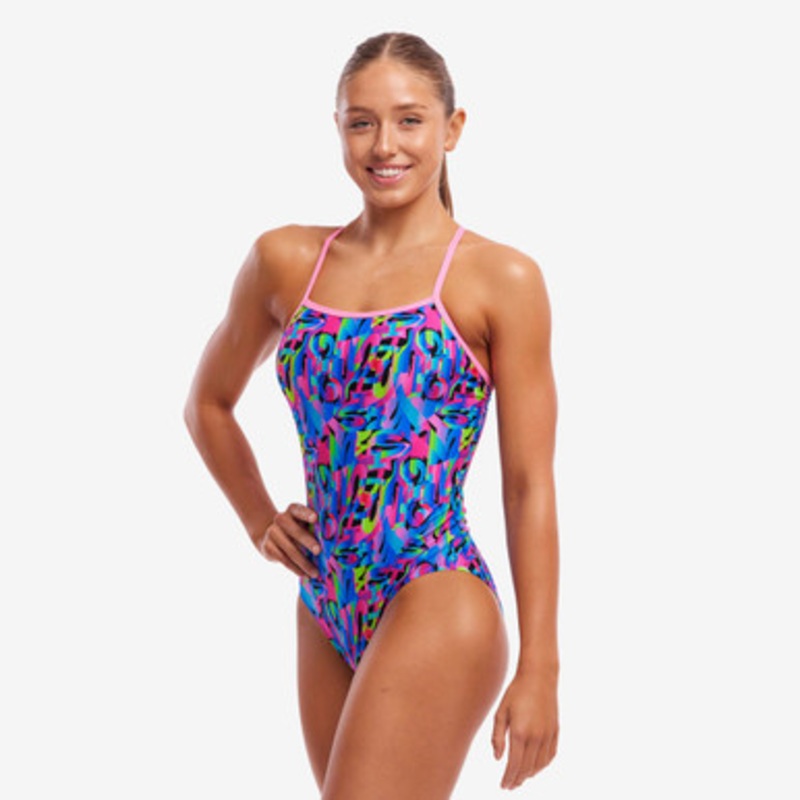 Funkita – Single Strap One Piece Swimmers – Funk & Blues