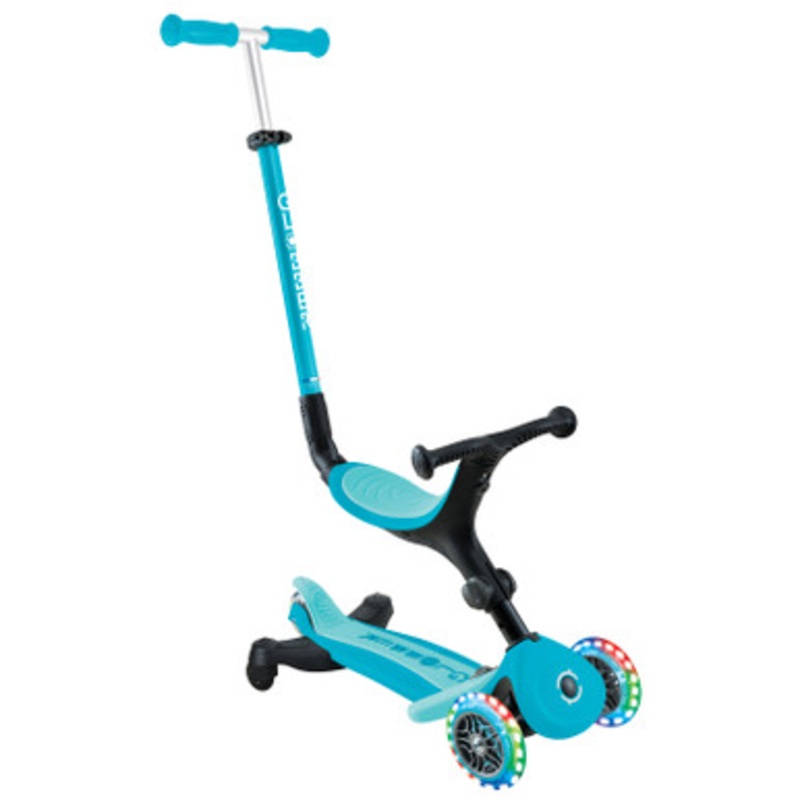 Globber – Go Up Active Lights 360 Ride-On Scooter – Aqua