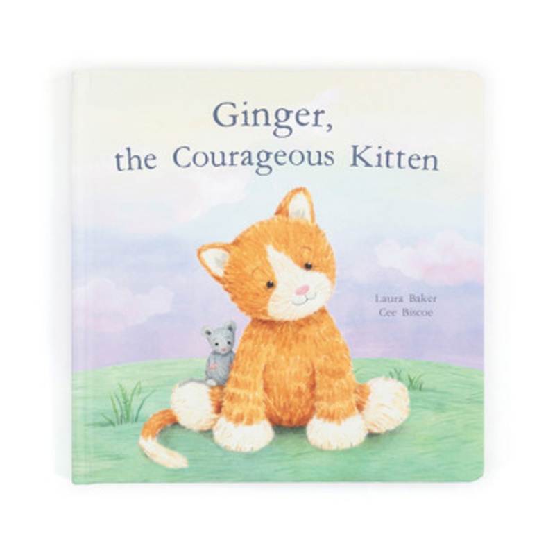 Jellycat – Ginger, the Courageous Kitten Book