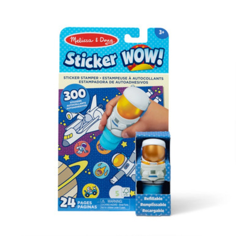 Melissa & Doug – Sticker WOW! Activity Pad Set – Astronaut