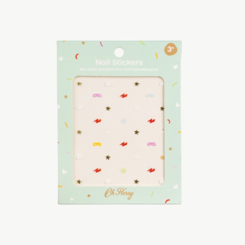 Oh Flossy Nail Stickers – Super Hero