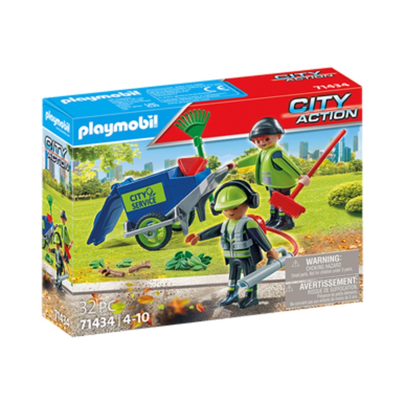 Playmobil – Action Heroes – Street Cleaning Team 71434
