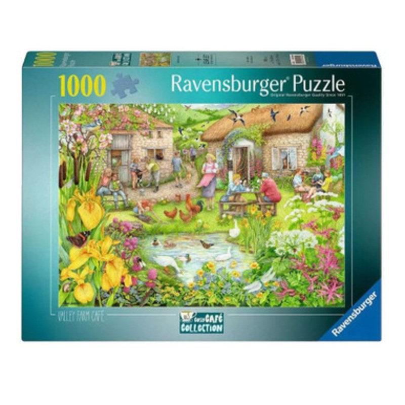 Ravensburger 1000pc – Cosy Cafe No.3: Farm Cafe