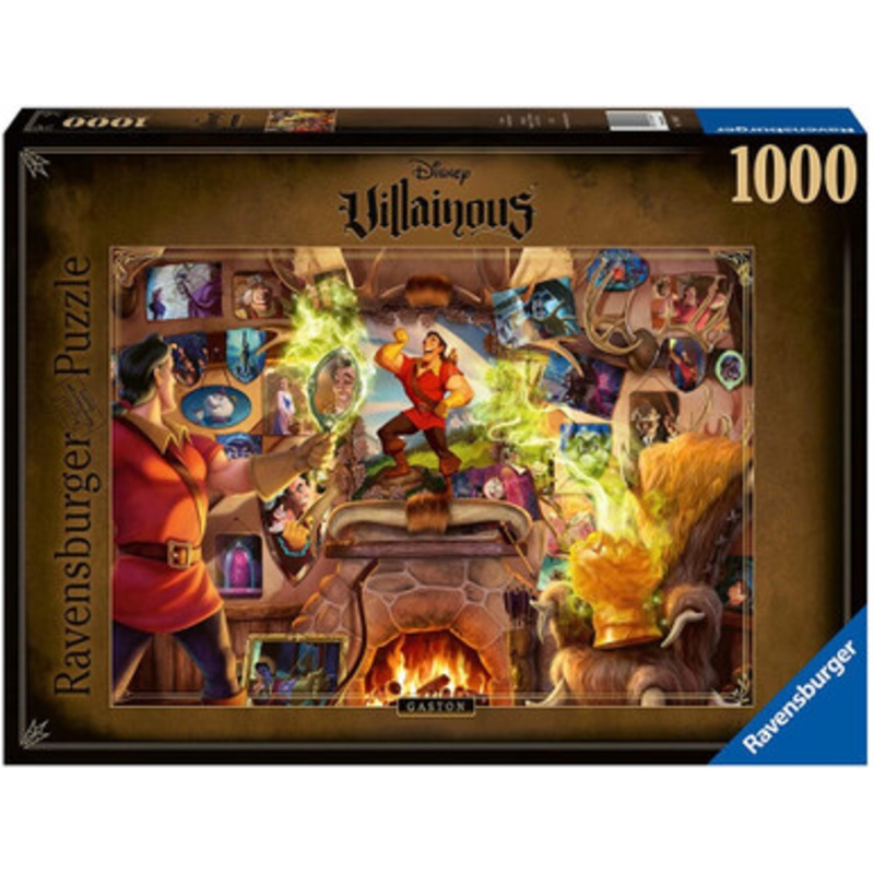 Ravensburger 1000pc – Disney Villainous Gaston Puzzle