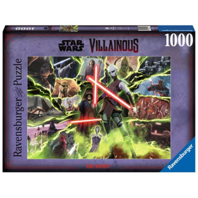 Ravensburger 1000pc – Star Wars Villainous: Asajj Ventress Puzzle