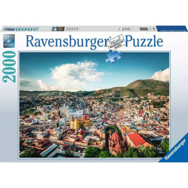 Ravensburger 2000pc – Colonial City in Guanajuato Mexico Puzzle