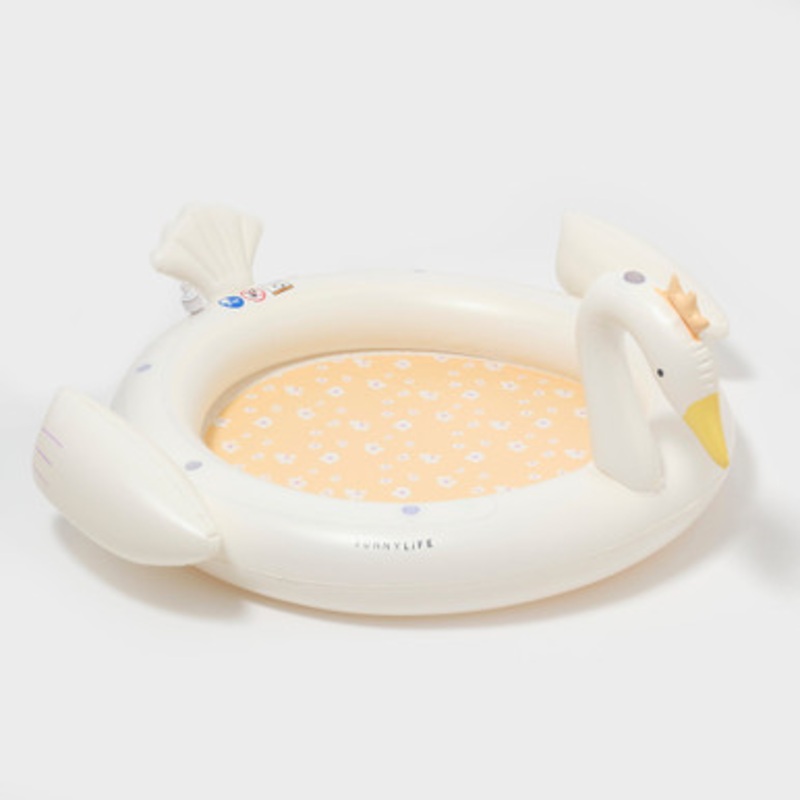 Sunnylife –  Kids Sprinkler Mat – Princess Swan Multi