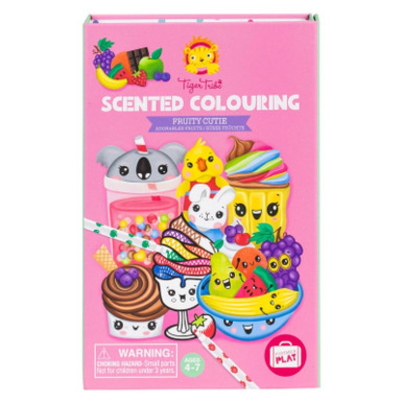 Tiger Tribe Scented Colouring Set – Fruity Cutie