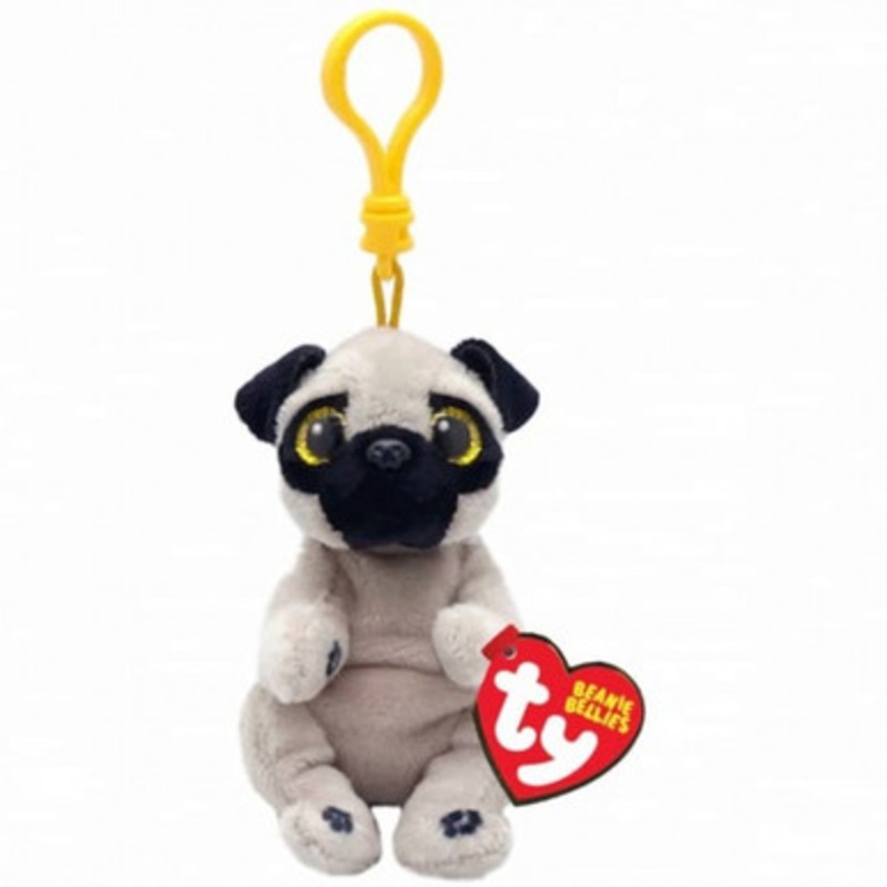 TY Beanie Bellies Clip – Izzy the Tan Dog