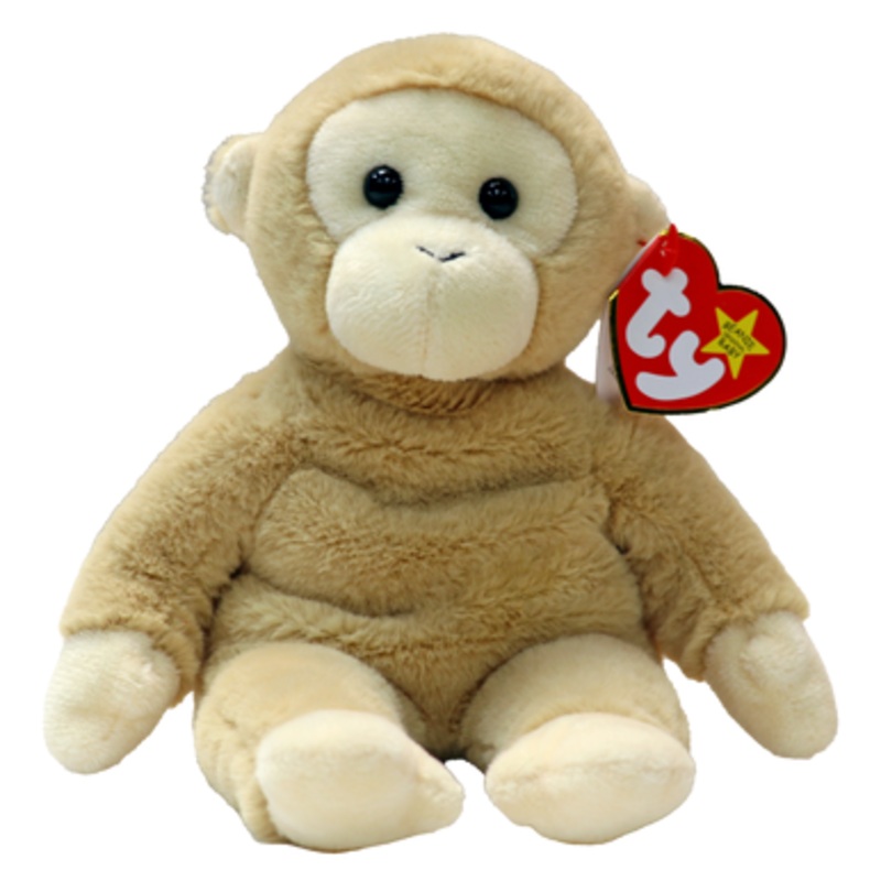 TY Original Beanie Babies – Bongo II the Monkey