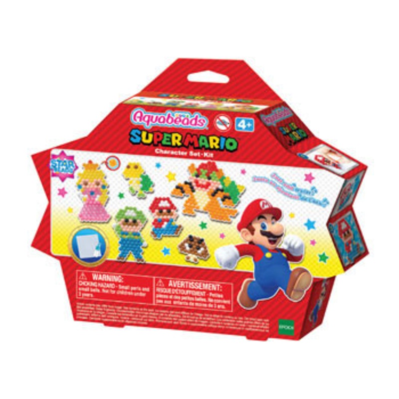 Aquabeads – Super Mario Character Set **Damaged Packaging**