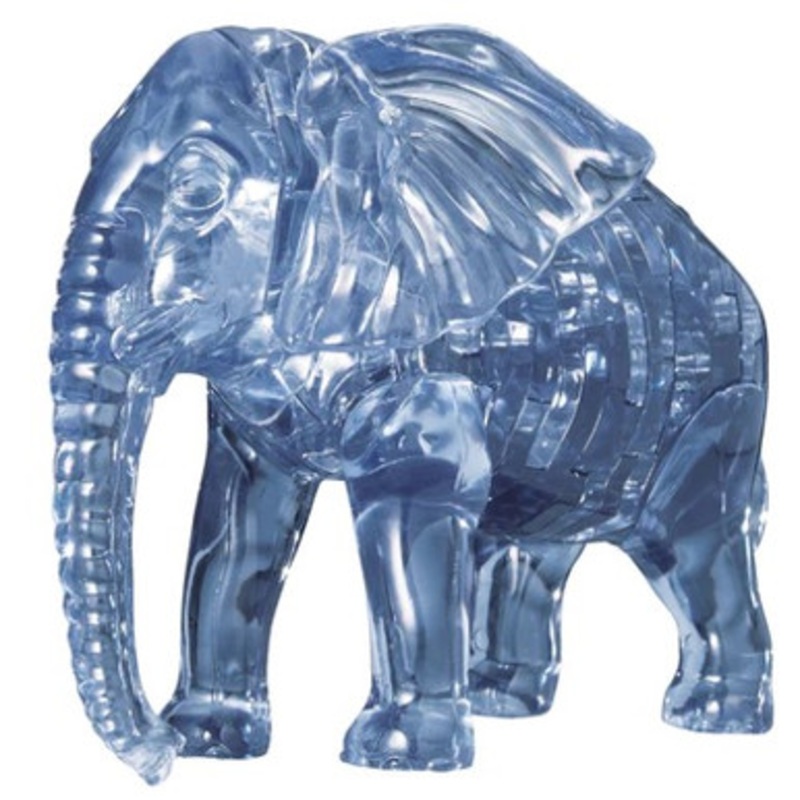 Crystal Puzzle 3D – Elephant