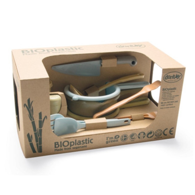 Dantoy – BIOplastic Kitchen Set 12pcs