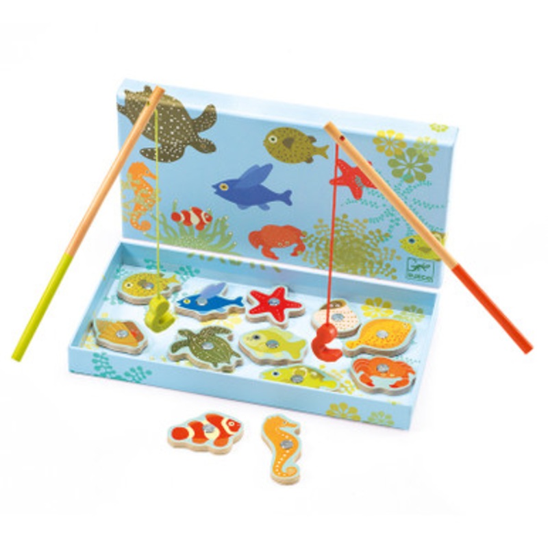 Djeco – Magnetic Tropical Fishing Game