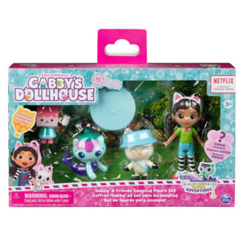 Gabby’s Dollhouse Friends Figure Pack – Camping