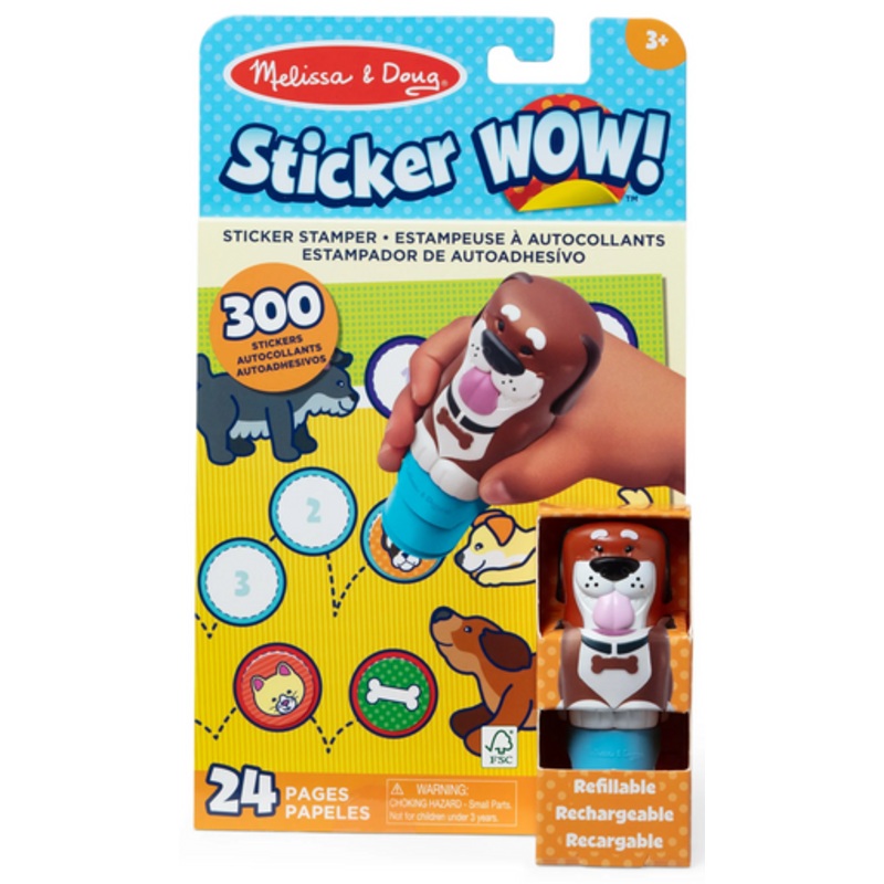 Melissa & Doug – Sticker WOW! Activity Pad Set – Dog