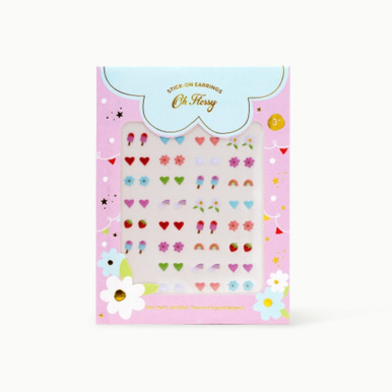 Oh Flossy Stick-On Earrings