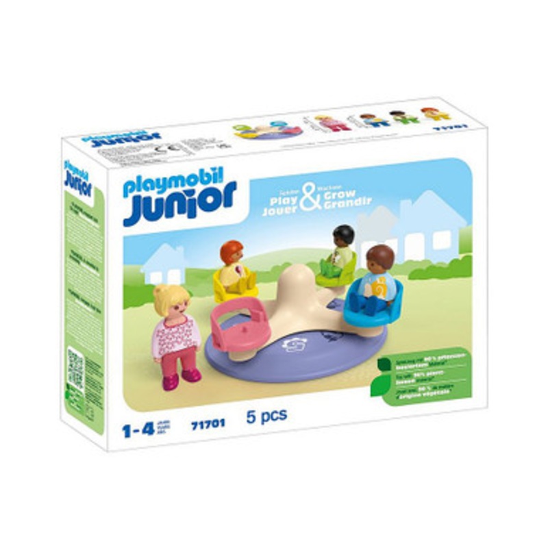 Playmobil Junior – Number-Merry-Go-Round 71324