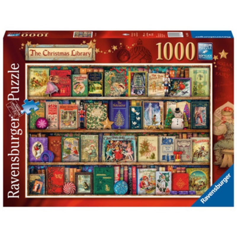 Ravensburger 1000pc – The Christmas Library Puzzle