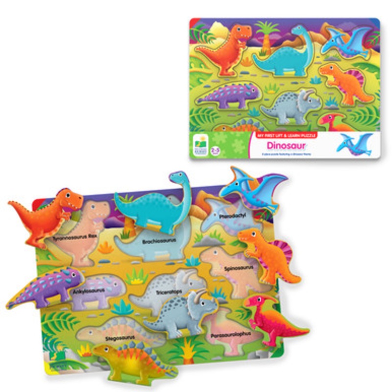 The Learning Journey – My First Lift & Learn Puzzle – Dinosaurs