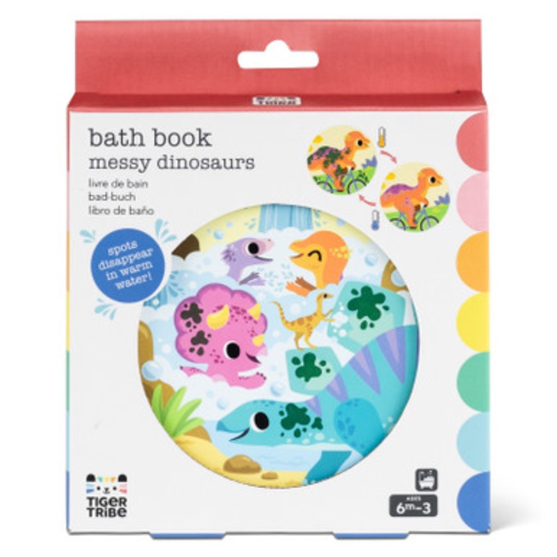 Tiger Tribe – Magic Bath Book – Messy Dinosaurs