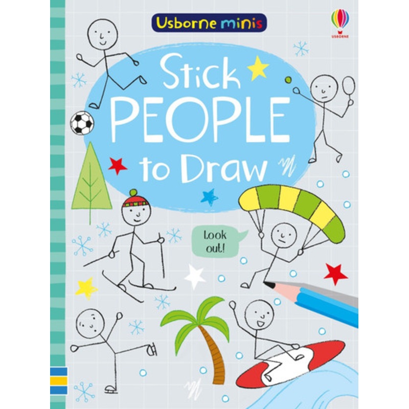 Usborne – Mini Books: Stick People to Draw