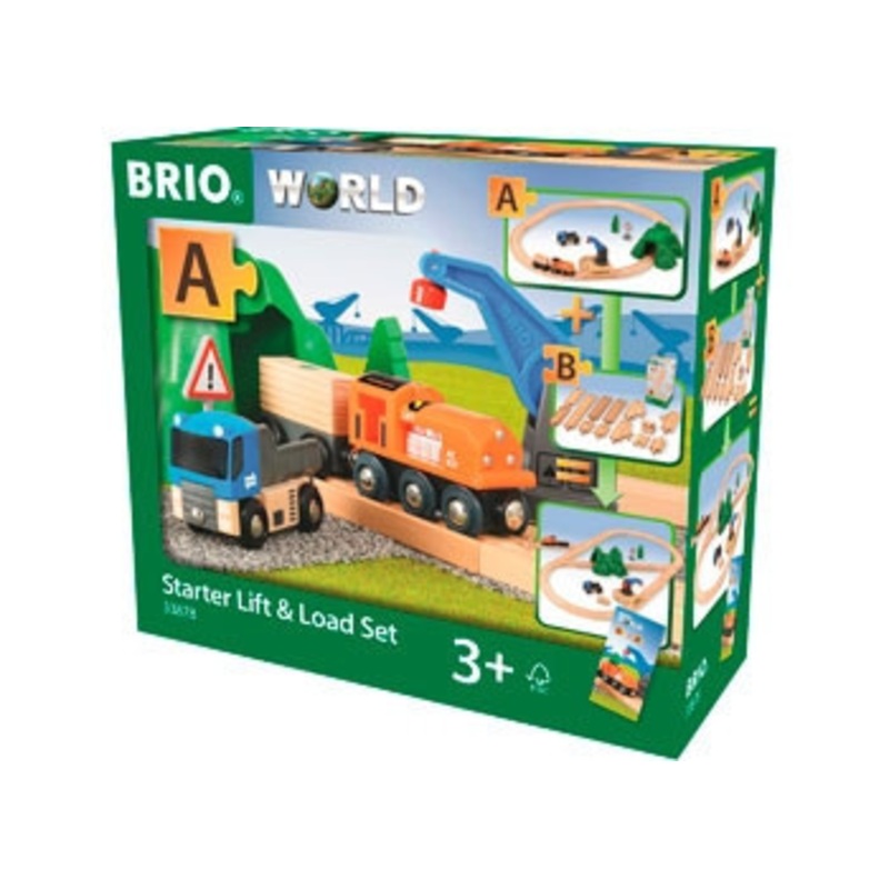 BRIO – Starter Lift & Load Set**Slight box damage in corner**