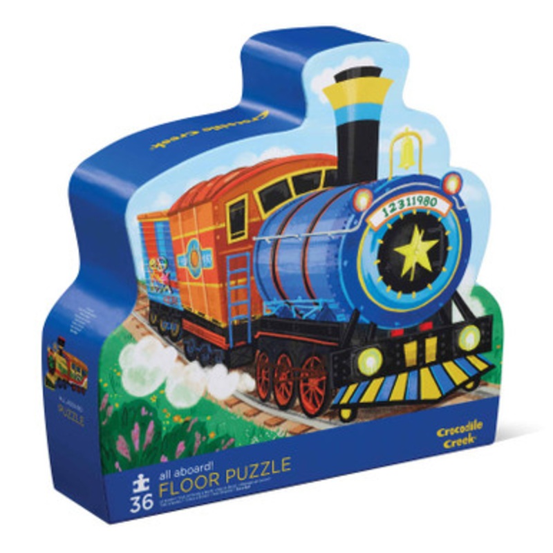 Crocodile Creek – Classic Floor Puzzle 36 pc – All Aboard