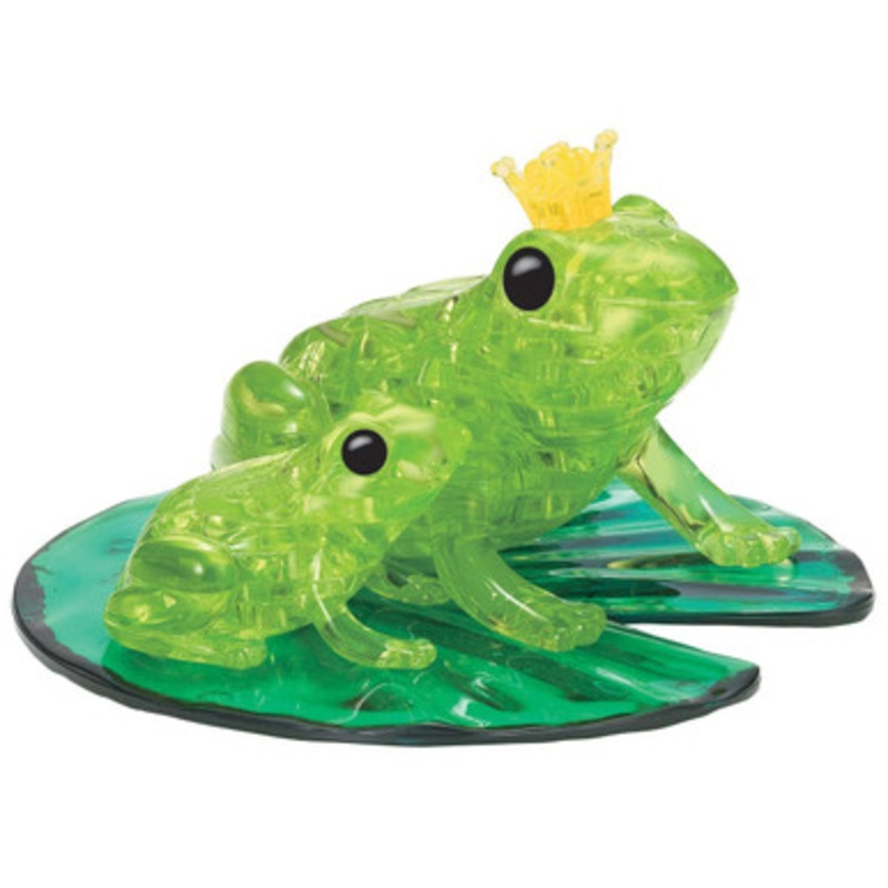 Crystal Puzzle 3D – Frogs 48 piece