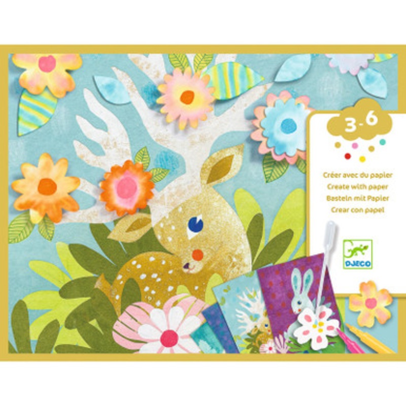 Djeco – Blotting Paper Drawing Set
