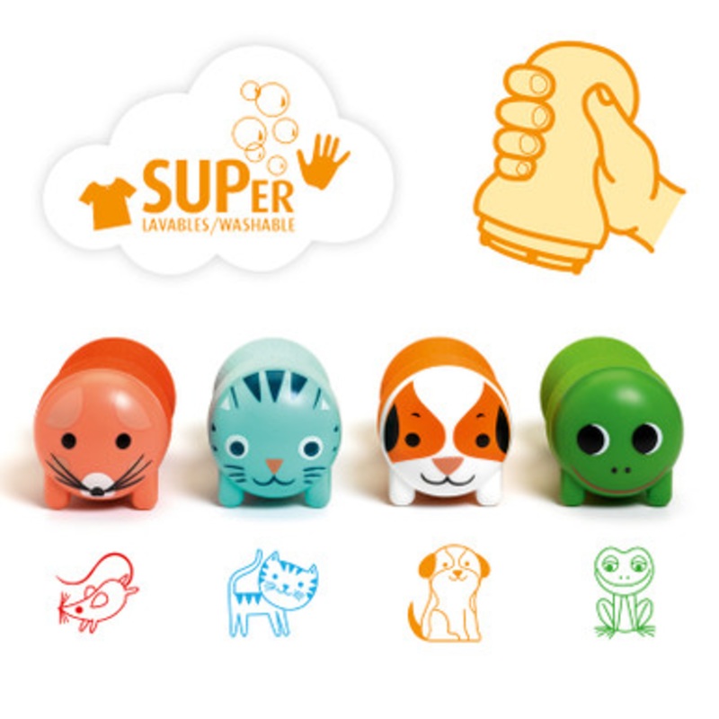 Djeco – Garden Animal Stamps for Little Ones