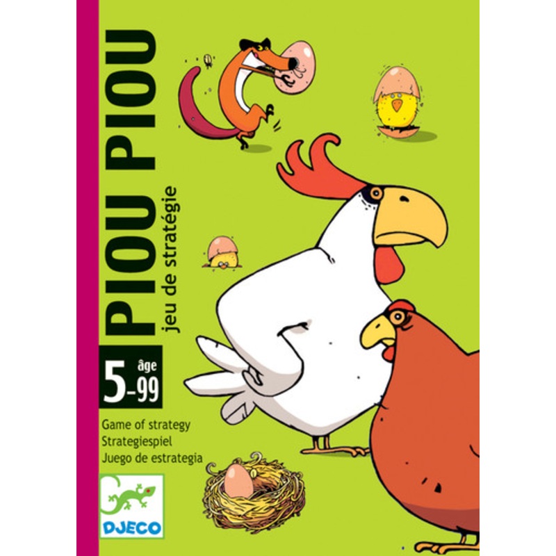 Djeco – Piou Piou Tactical Card Game