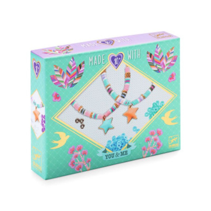 Djeco – You & Me – Heishi Stars Beads Set
