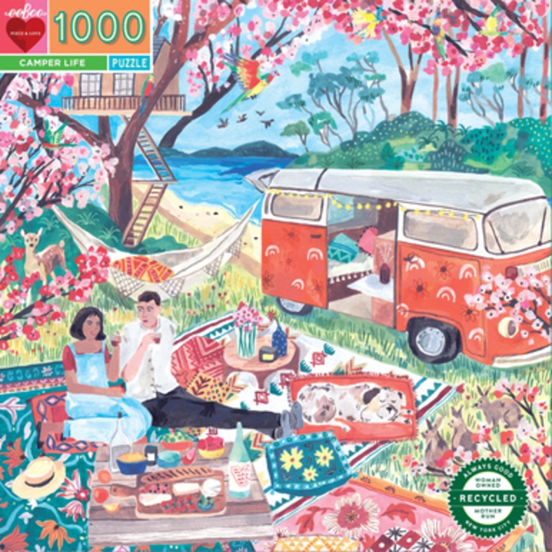 eeBoo 1000pc – Camper Life Puzzle