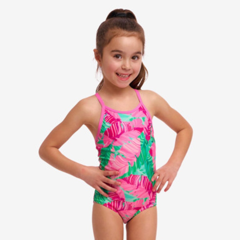 Funkita – Toddler Girls One Piece Swimmers – Tropic Palm