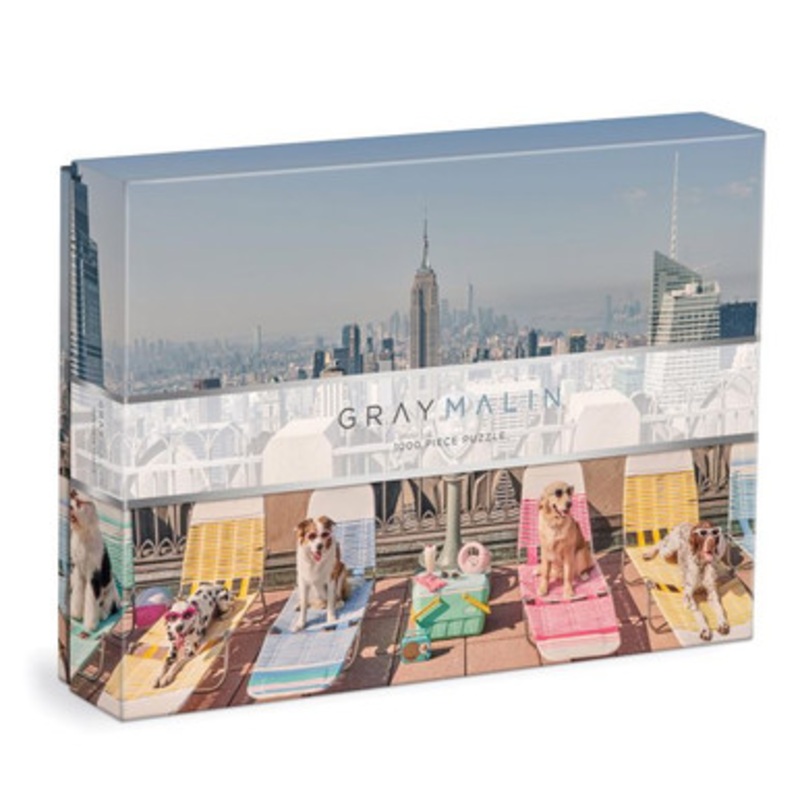 Galison 1000pc – Gray Malin The Dogs of New York City Puzzle