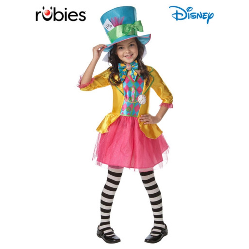 Mad Hatter Girls Deluxe Costume