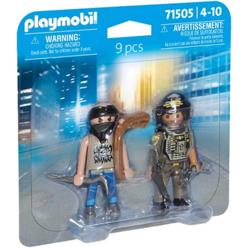 Playmobil City Action – DuoPack – Tactical Police with Thief 71505